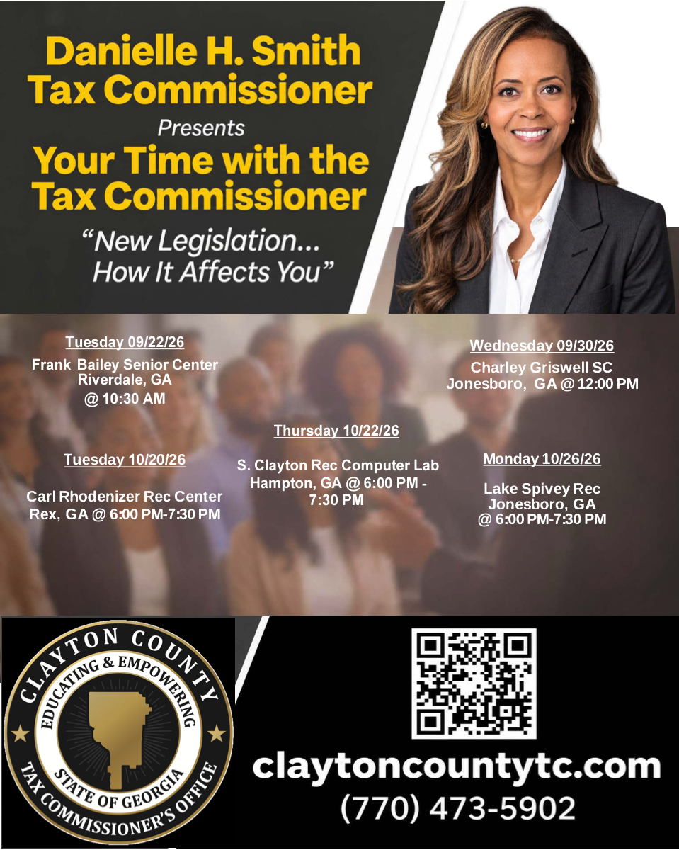 Your Time with the Tax Commissioner